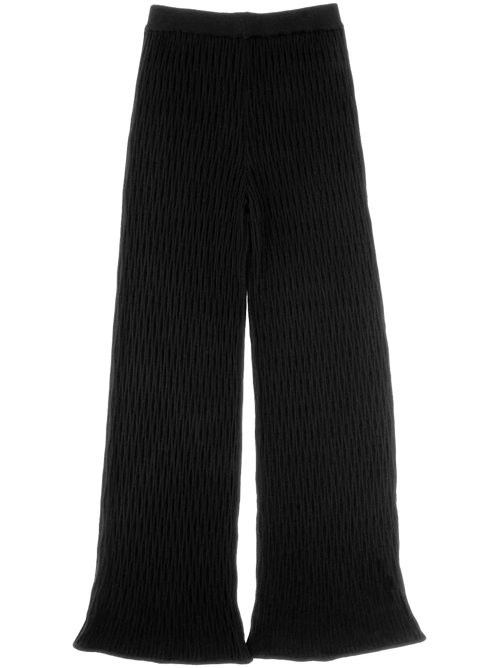 Roberto Collina merino-wool Flared Pants | Black | FARFETCH UK | Farfetch Global