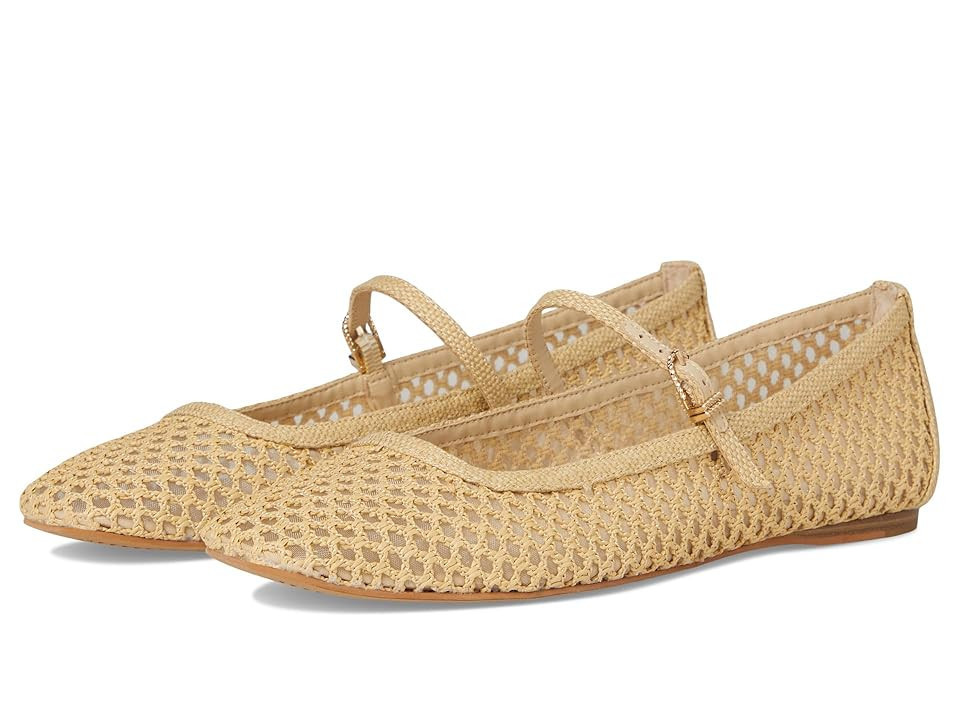 Dolce Vita Reyes Women's Shoes Light Natural Woven Raffia : 7.5 M, Leather | Zappos