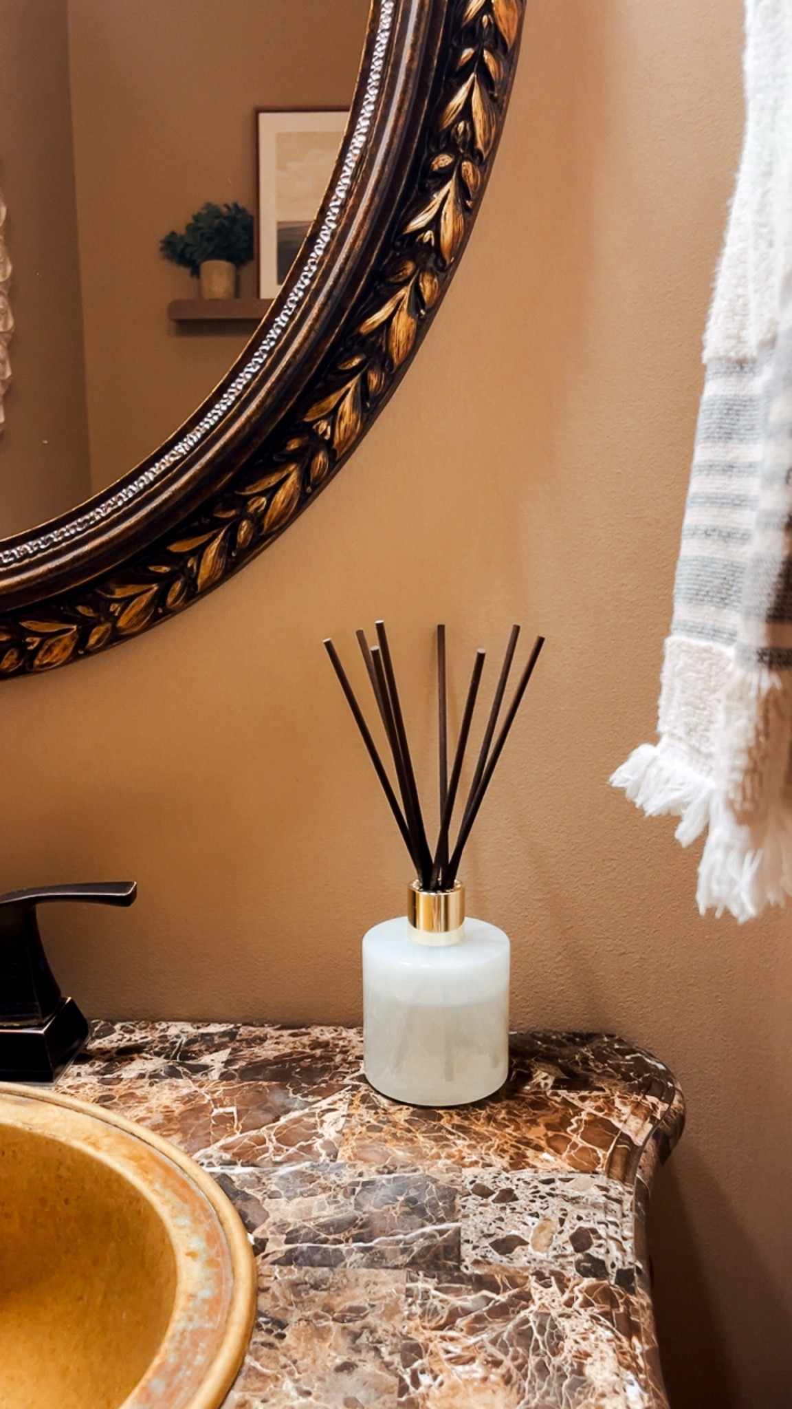 Turn your space into a cozy retreat with this reed diffuser! The sandalwood rose scent is amazing.

#LTKSaleAlert #LTKdayinmylife #LTKHome