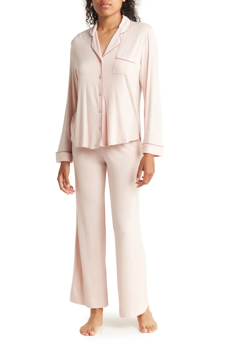 NORDSTROM RACK Tranquility Long Sleeve Shirt & Pants 2-Piece Pajama Set | Nordstromrack | Nordstrom Rack