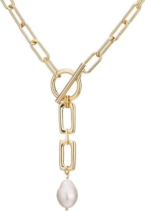Women’s Baroque Pearls Pendant Necklace | Amazon (US)