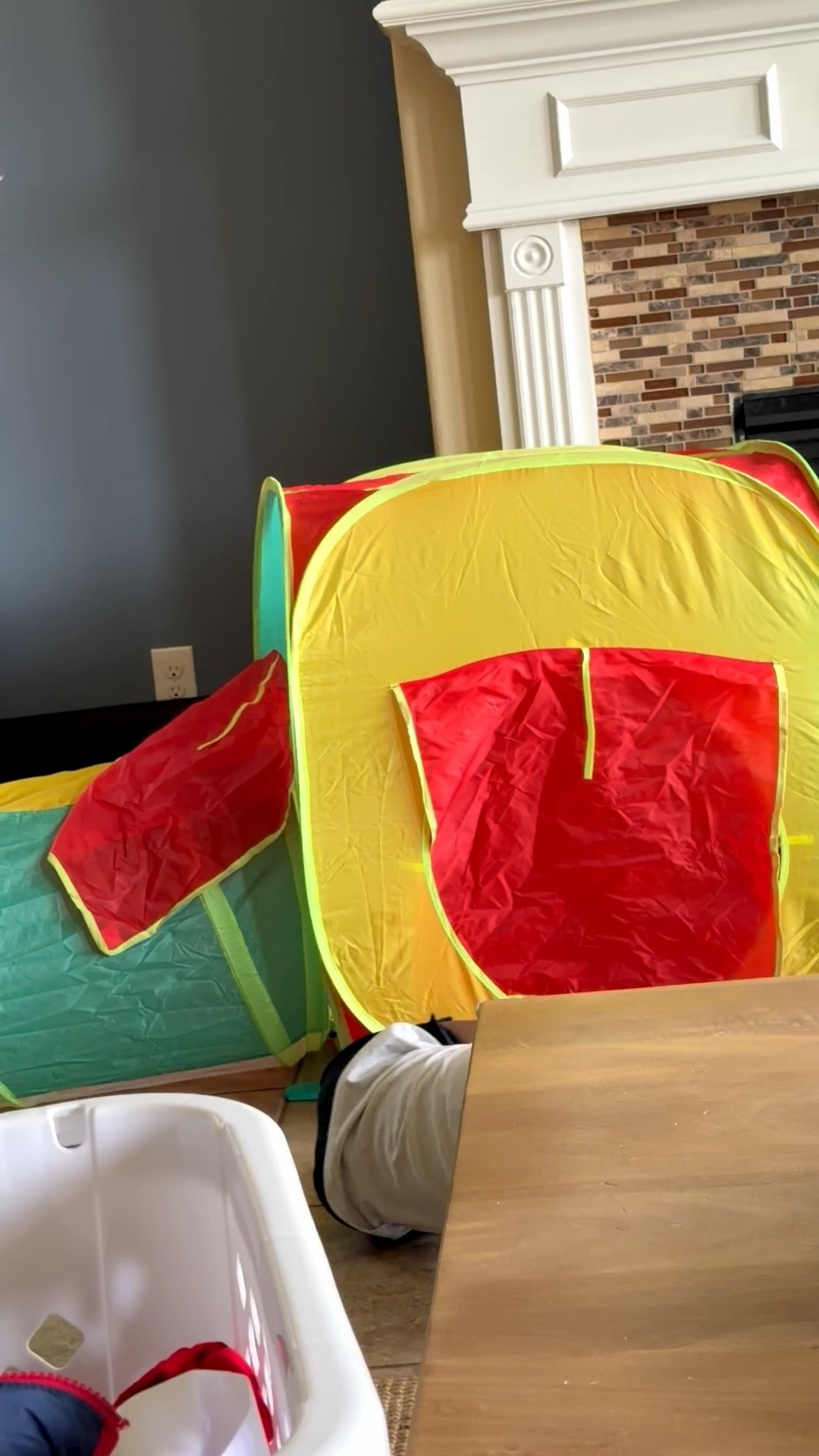 This is how you keep a toddler busy lol 😂! He crawls in , hides , plays in the ball pit and is entertained for hours lol 😂. 

#LTKKids #LTKActive #LTKmomlife
