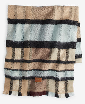 Women's Woven Plaid Scarf | Macy's