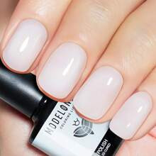 Modelones Gel Nail Polish Pcs ml Transparent Milky White Jelly Gel Polish Set Sheer Pure White Color Nail Gel Polish Kit Soak Off LED Salon DIY At Ho | SHEIN