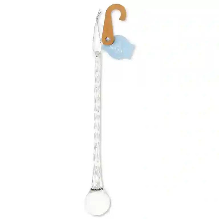 Clear Glass Drip Christmas Ornament, 6.5", by Holiday Time | Walmart (US)