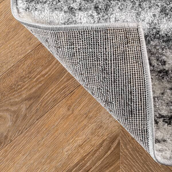 Porch & Den Seigel Granite and Mist Grey Area Rug - 7'6" x 9'6" - Grey | Bed Bath & Beyond