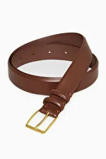CLASSIC LEATHER BELT - BROWN - Belts - COS | COS (US)