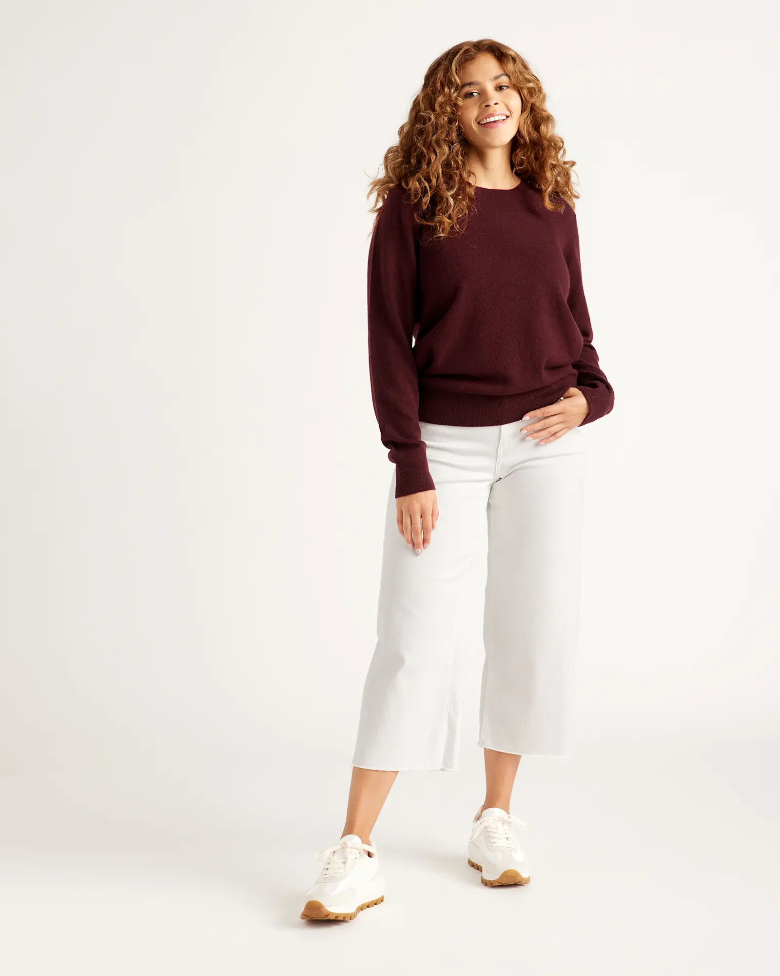 The $50 Cashmere Crewneck Sweater | Quince | Quince