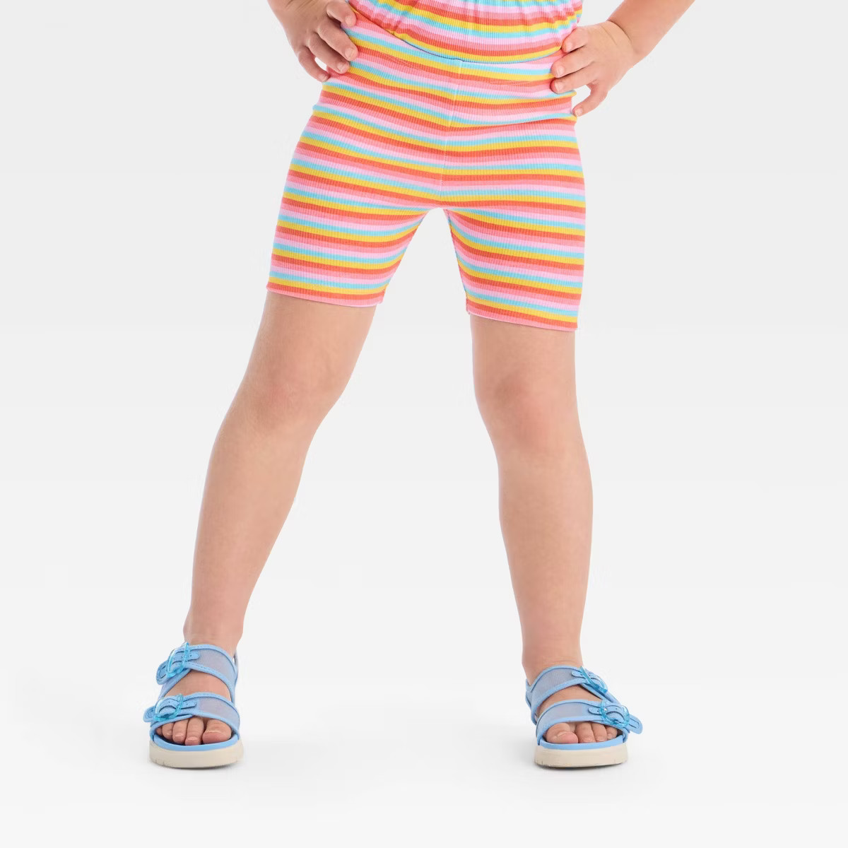 Toddler Girls' Ribbed Bike Shorts - Cat & Jack™ | Target