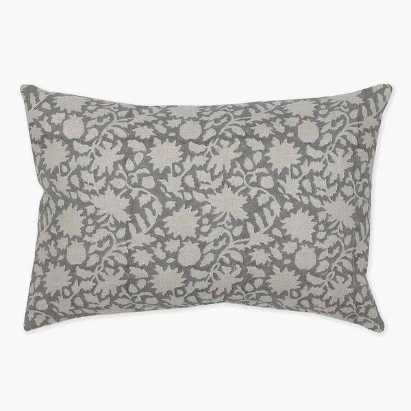 Sawyer Lumbar Pillow Cover - Gray | Colin and Finn