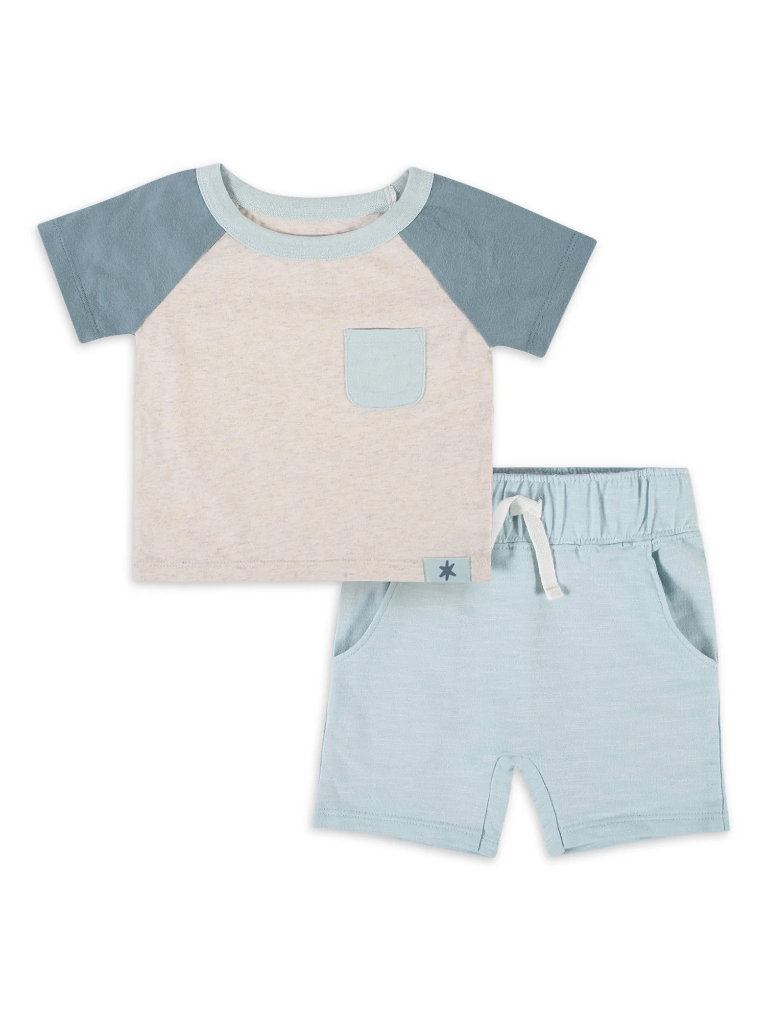 Modern Moments by Gerber Baby Boys Top & Shorts Set, 2-Piece Outfit Set, (0-3 Months - 24 Months) | Walmart (US)