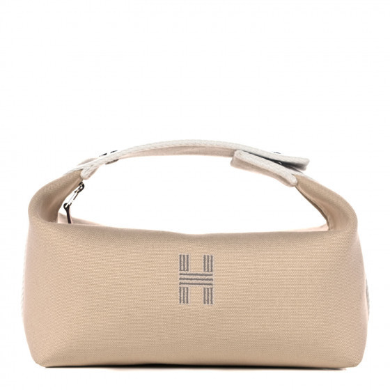 HERMES

Canvas Small Bride-A-Brac Pouch Natural | Fashionphile