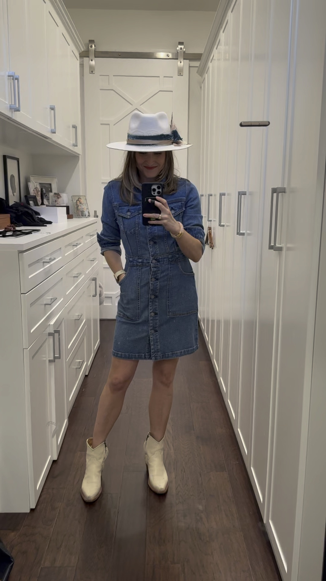 Rodeo ready! My dress is from Faherty and my boots are Tecovas!

#LTKVideo #LTKshoecrush #LTKSeasonal