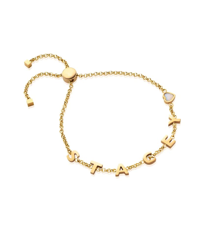 Custom Name Bracelet (Gold) | Abbott Lyon