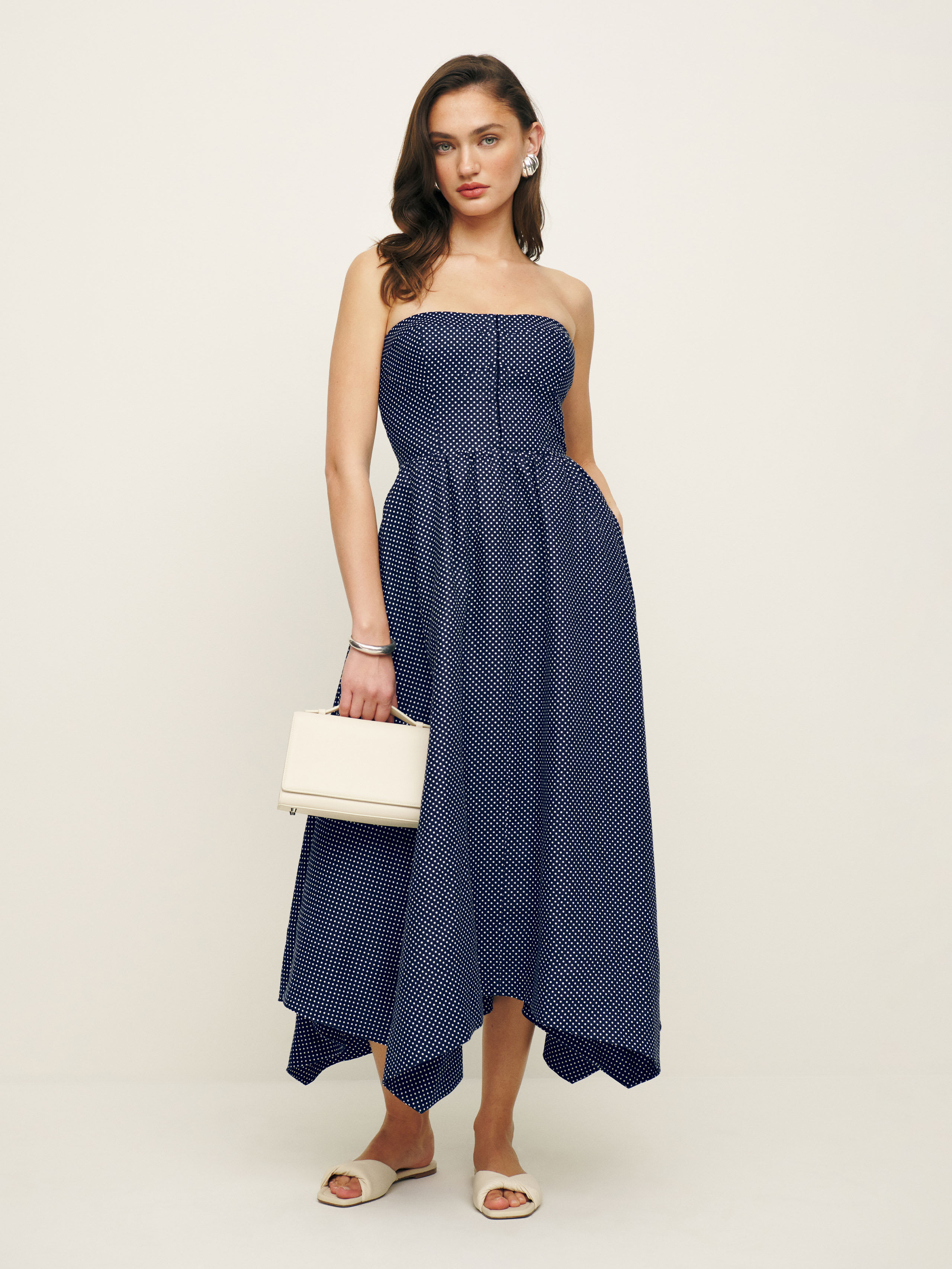 Grazi Linen Dress | Reformation (Global)