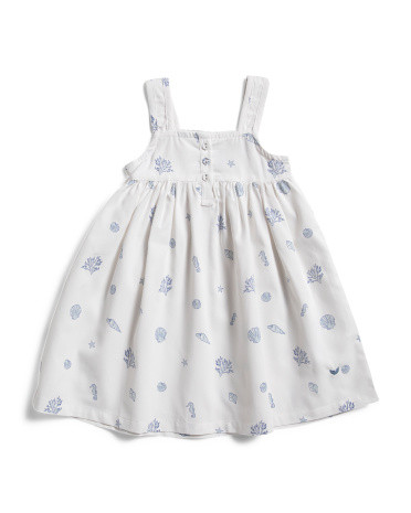 Girls Suffolk Seashell Charlotte Nightgown | TJ Maxx