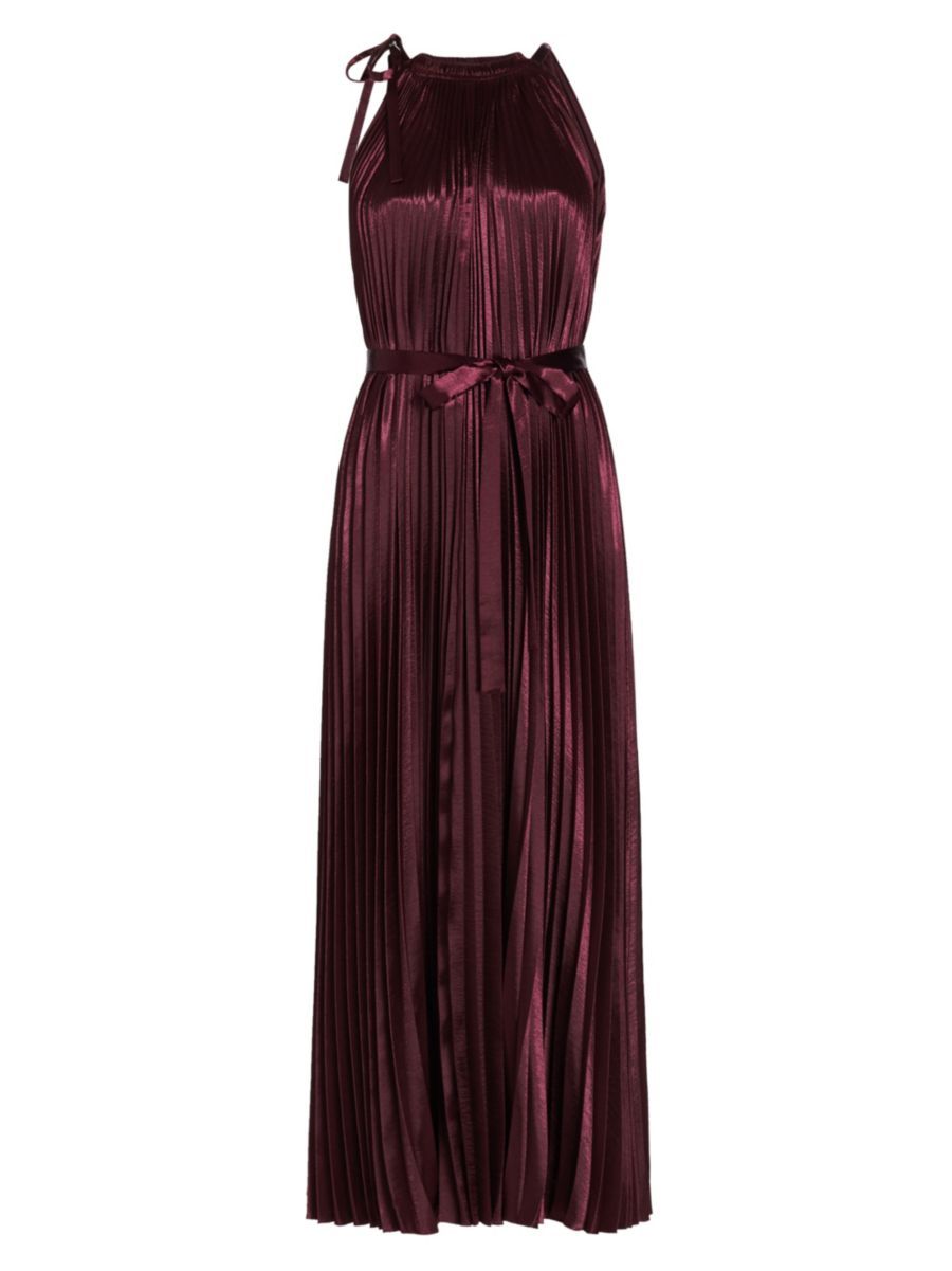 Amiko Pleated Maxi Dress | Saks Fifth Avenue