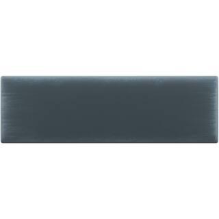VANT Plush Velvet Antique Blue Twin-King Upholstered Headboards/Accent Wall Panels VLT394 - The H... | The Home Depot