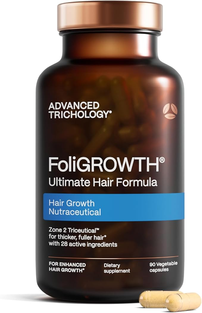 Amazon.com : FoliGROWTH® Hair Growth Supplement for Women & Men | For Thicker, Fuller Hair | Ame... | Amazon (US)