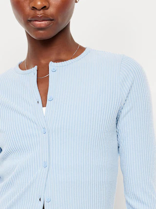 Sweater Ribbed Cardigan Sweater | Old Navy (US)