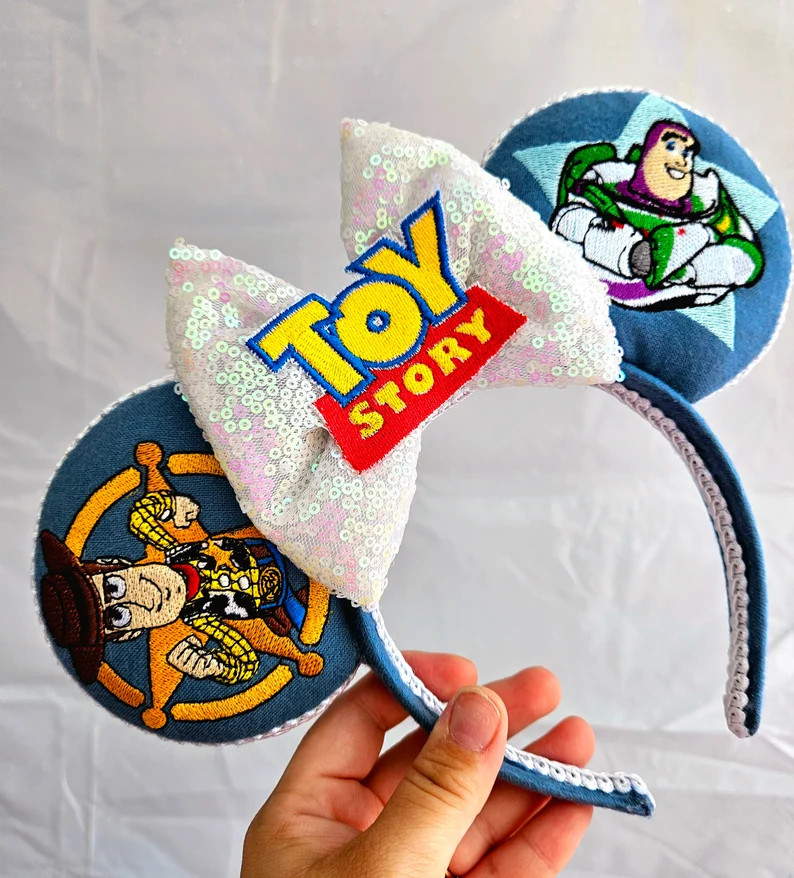 Toy Story Embroidery Mouse Ears | Etsy (US)