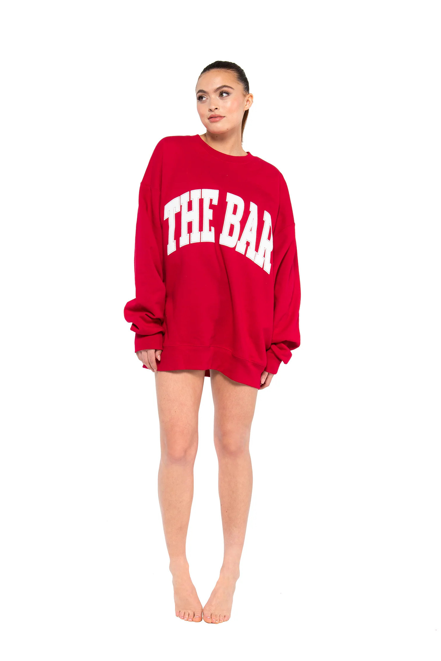 VARSITY SWEATSHIRT RUBY | The Bar