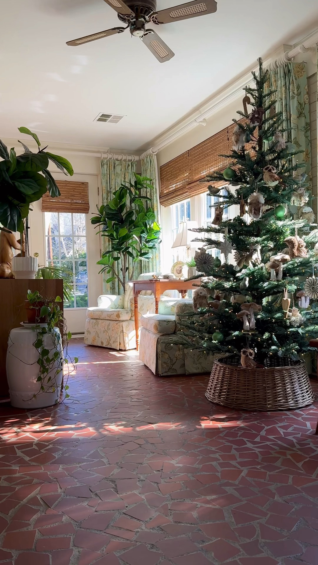 Okay, tell me I’m not alone… is anyone else still holding onto a little Christmas magic like it’s the last cookie in the jar? 🎄✨ My woodland tree has been making the sunroom feel extra cozy, but with sunshine streaming in and hints of spring whispering sweet nothings, it’s time for a seasonal refresh. Packing away the twinkle lights feels like saying goodbye to an old friend who overstayed their welcome but you secretly loved having around. Who else is reluctantly parting with their holiday decor this week? Or are you keeping yours up just long enough to confuse your neighbors? Let me know! ⬇️🎄

#LTKSeasonal #LTKHome