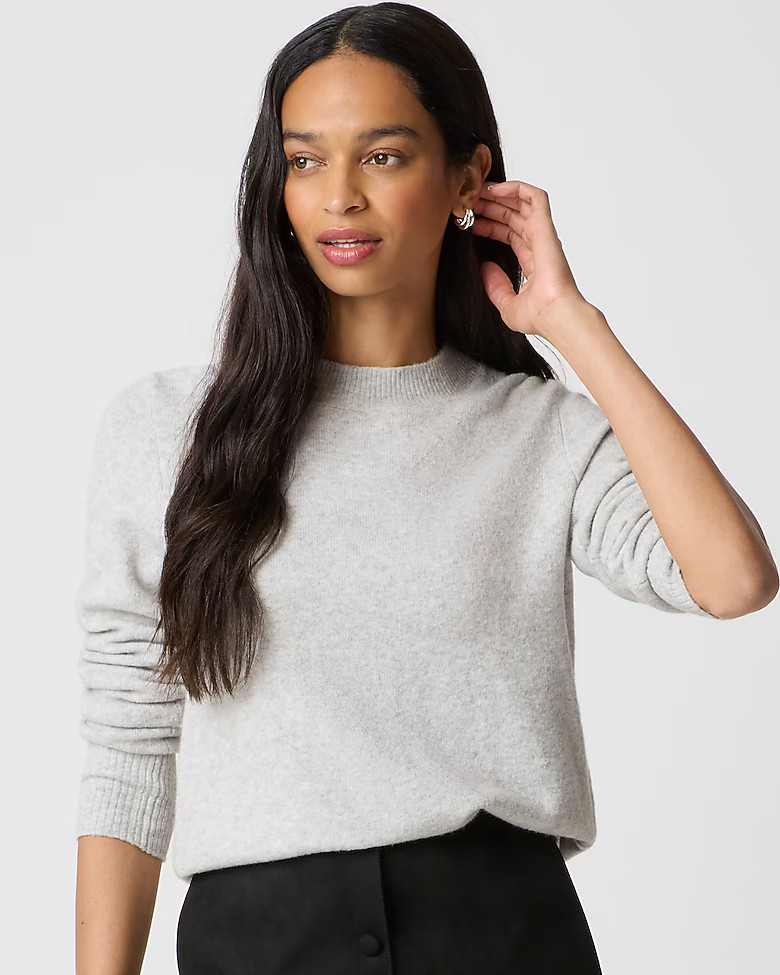 Crewneck sweater in extra-soft yarn | J.Crew Factory