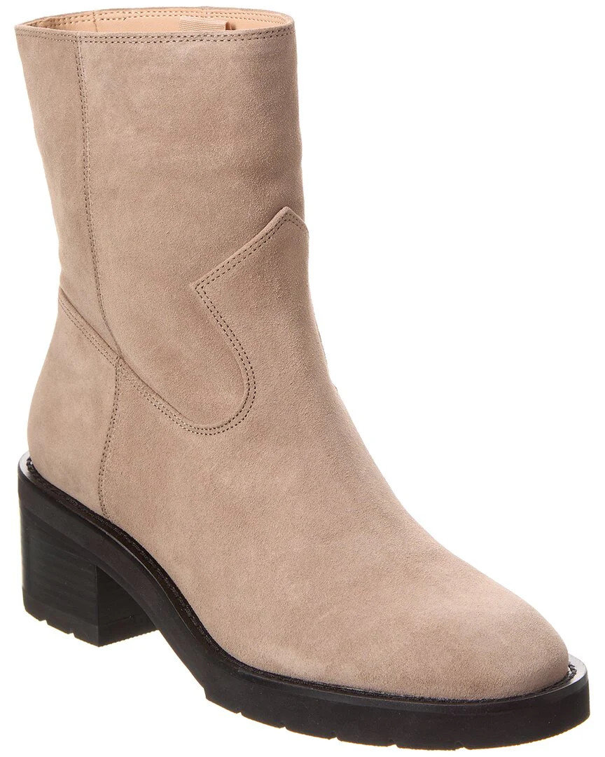 Stuart Weitzman Boulevard Suede Bootie | Shop Simon