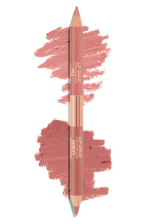 Charlotte Tilbury Lip Cheat Contour Duo Lip Liner in Fair at Nordstrom | Nordstrom