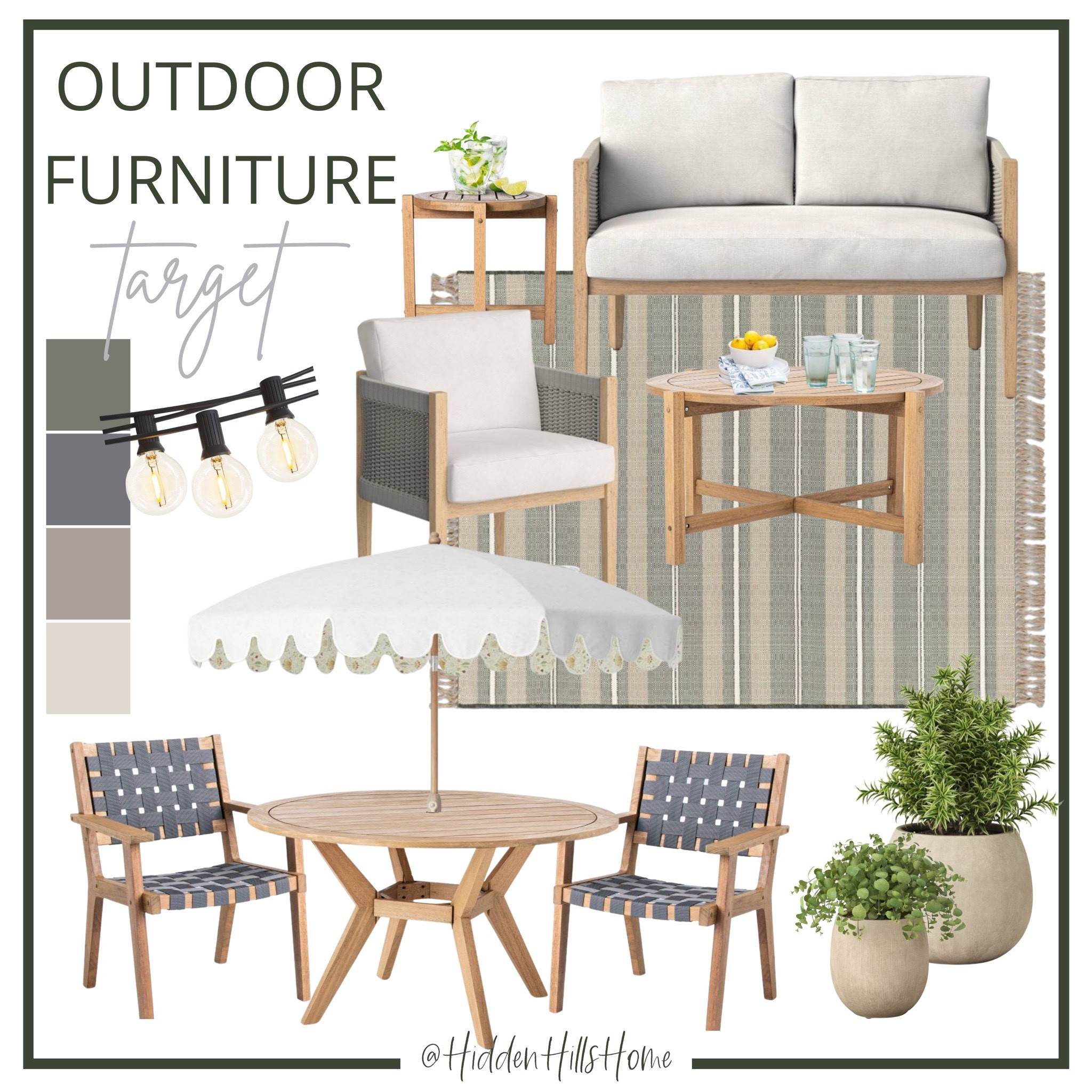 Outdoor furniture, outdoor decor, patio furniture, Target home decor, outdoor furniture sets, outdoor sofa, outdoor dining table, outdoor rug #outdoor #homedecor

#LTKSeasonal #LTKhome