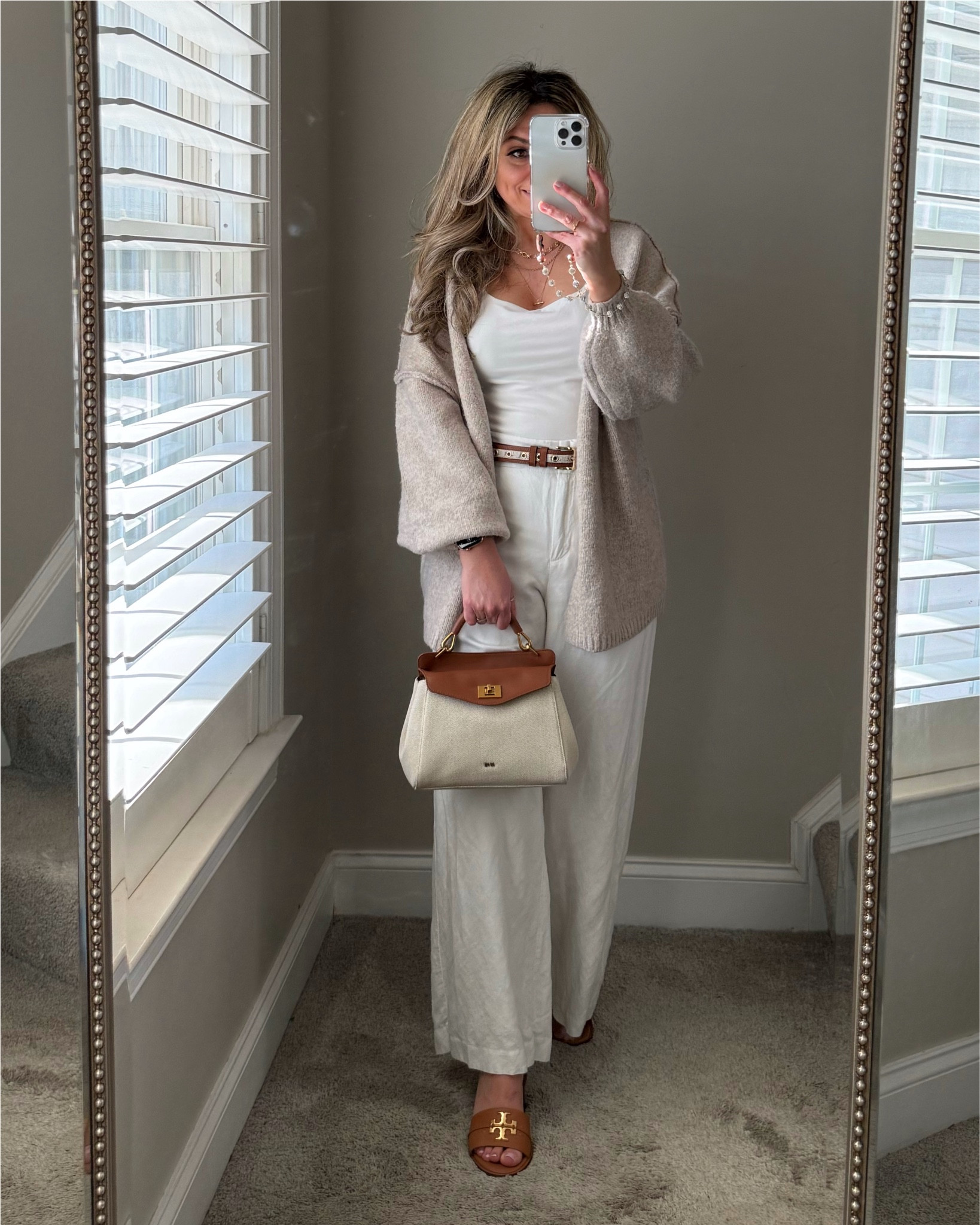 Spring outfit, neutrals, linen pants, neutral oversized cardigann

#LTKootd #LTKmomlife #LTKgrwm