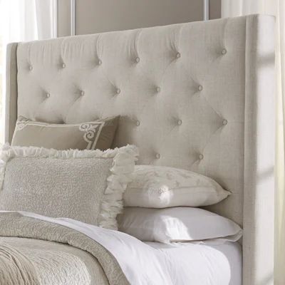 Fares Upholstered Wingback Headboard | Wayfair North America