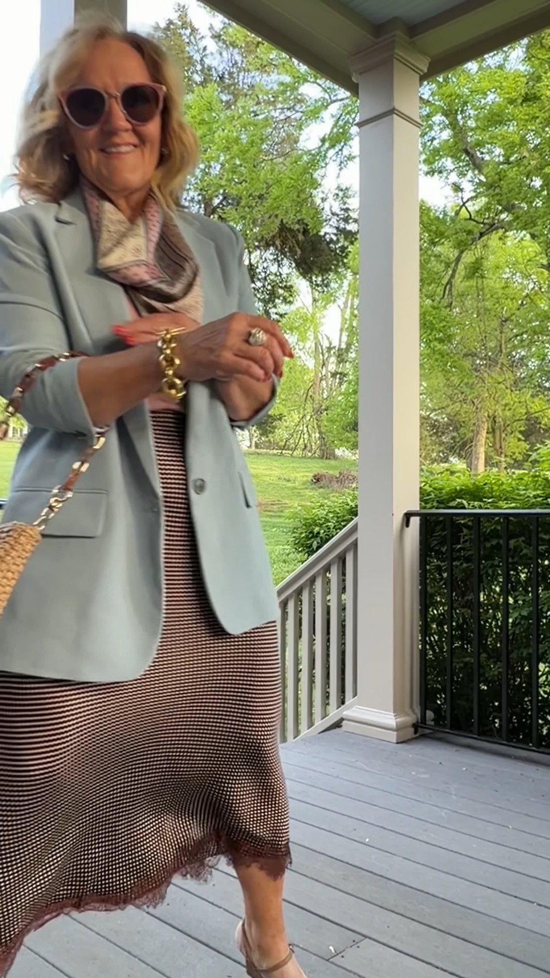 Lovely work it conference look. 
Blazer size 6
Skirt size medium petite 
Tank size  medium 

#LTKWorkwear #LTKOver40 #LTKSaleAlert