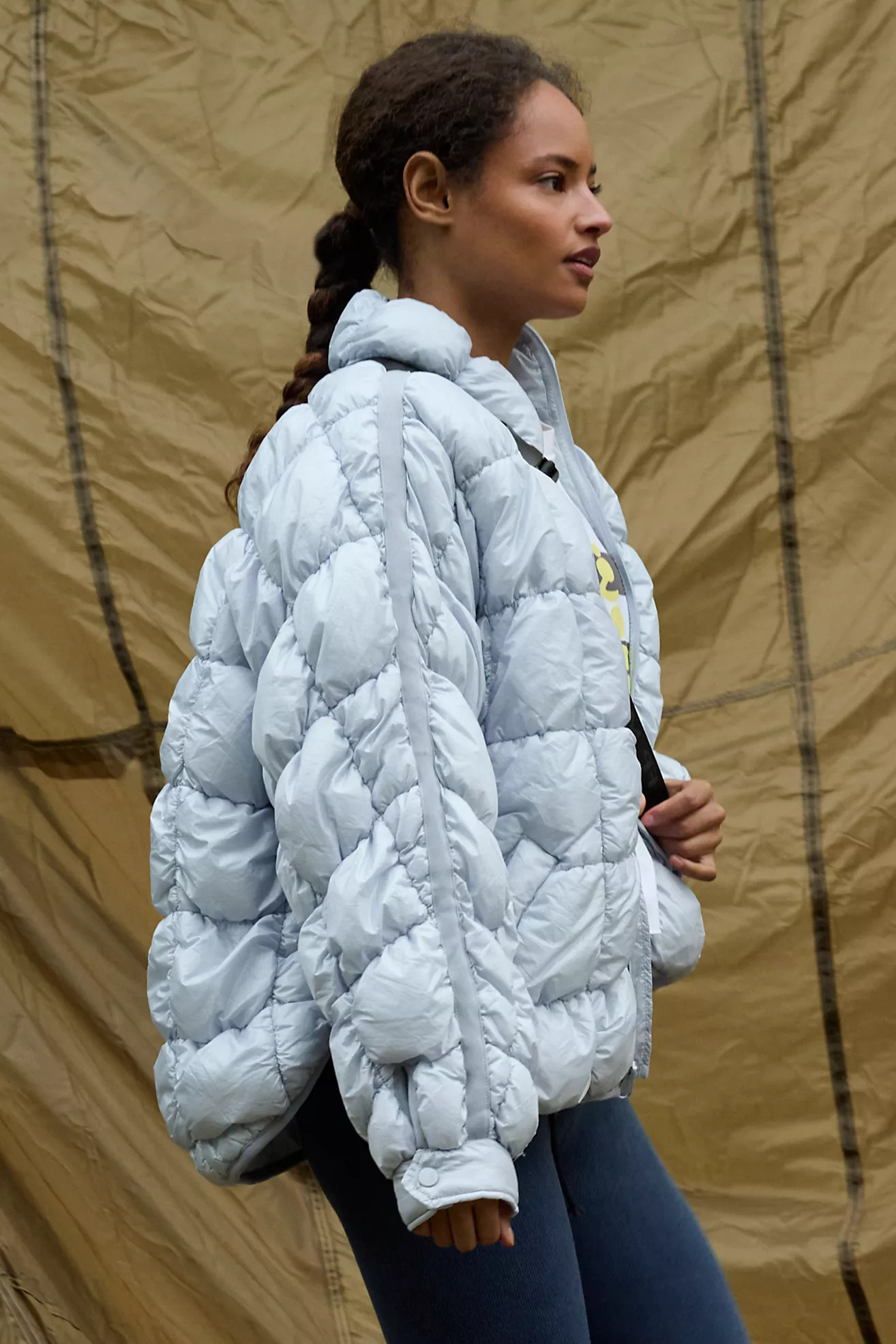 Scrunchy Glossy Pippa Packable Puffer Jacket | Free People (UK)