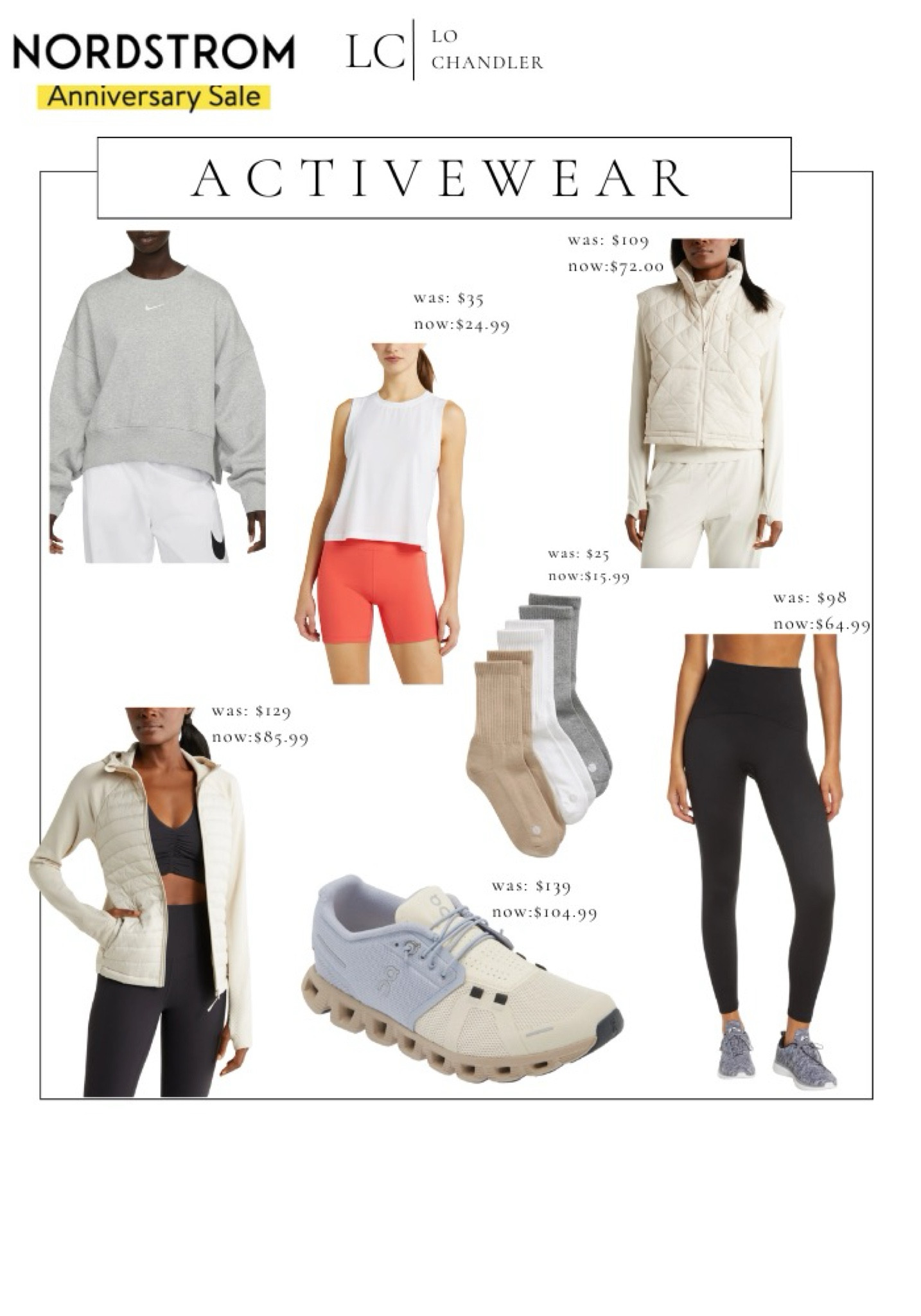 The Nordstrom Anniversary Sale always has the best women’s activewear. These are my top picks!



Nordstrom Anniversary Sale 
Women’s activewear 
Sale alert
On clouds

#LTKStyleTip #LTKxNSale #LTKFitness