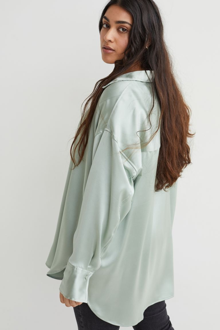 Wide-cut Blouse | H&M (US + CA)