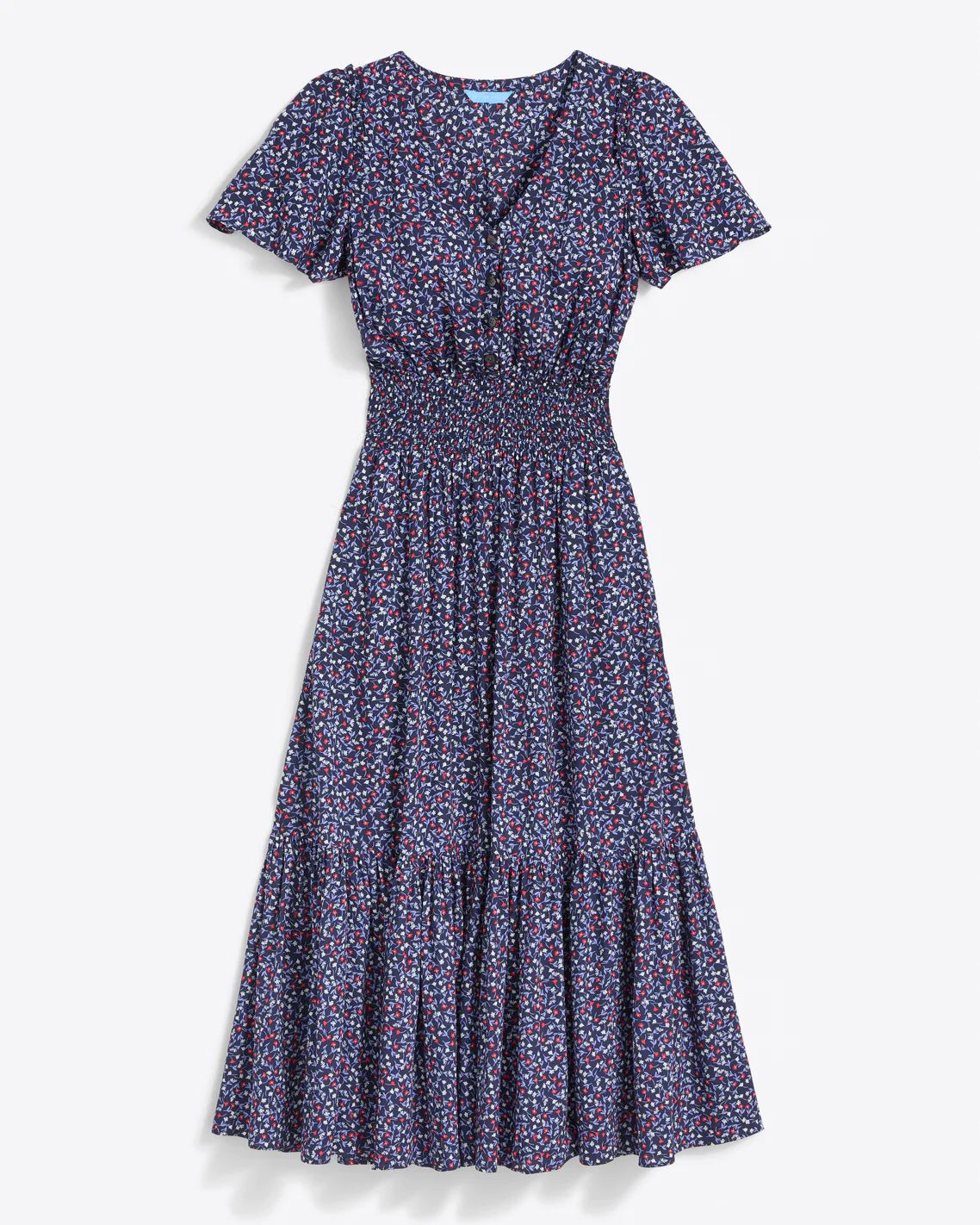 Patsy Midi Dress in Wildflower Ditsy | Draper James (US)