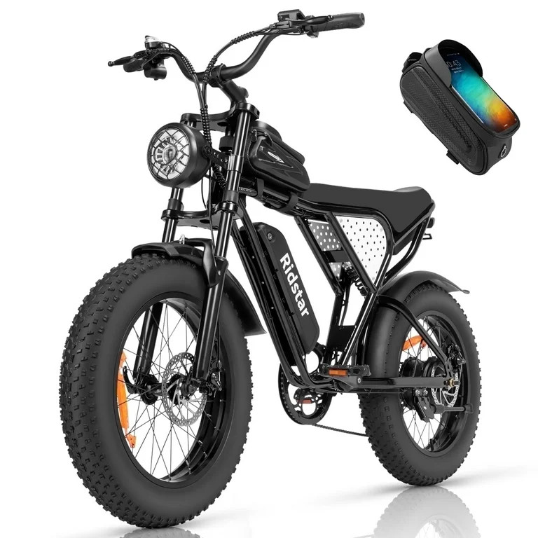 Electric Bike for Adults,1200W 30mph Moutain Bike,48V 15.6AH 20" Fat Tire Electric Bicycle Full S... | Walmart (US)