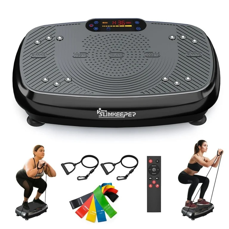 SLIMKEEPER Vibration Plate Exercise Machine for Home Fitness & Whole Body Workout, 330 Lbs Capaci... | Walmart (US)