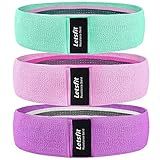 Letsfit Resistance Loop Bands for Legs and Hip Workout Training, Set of 3 | Amazon (US)