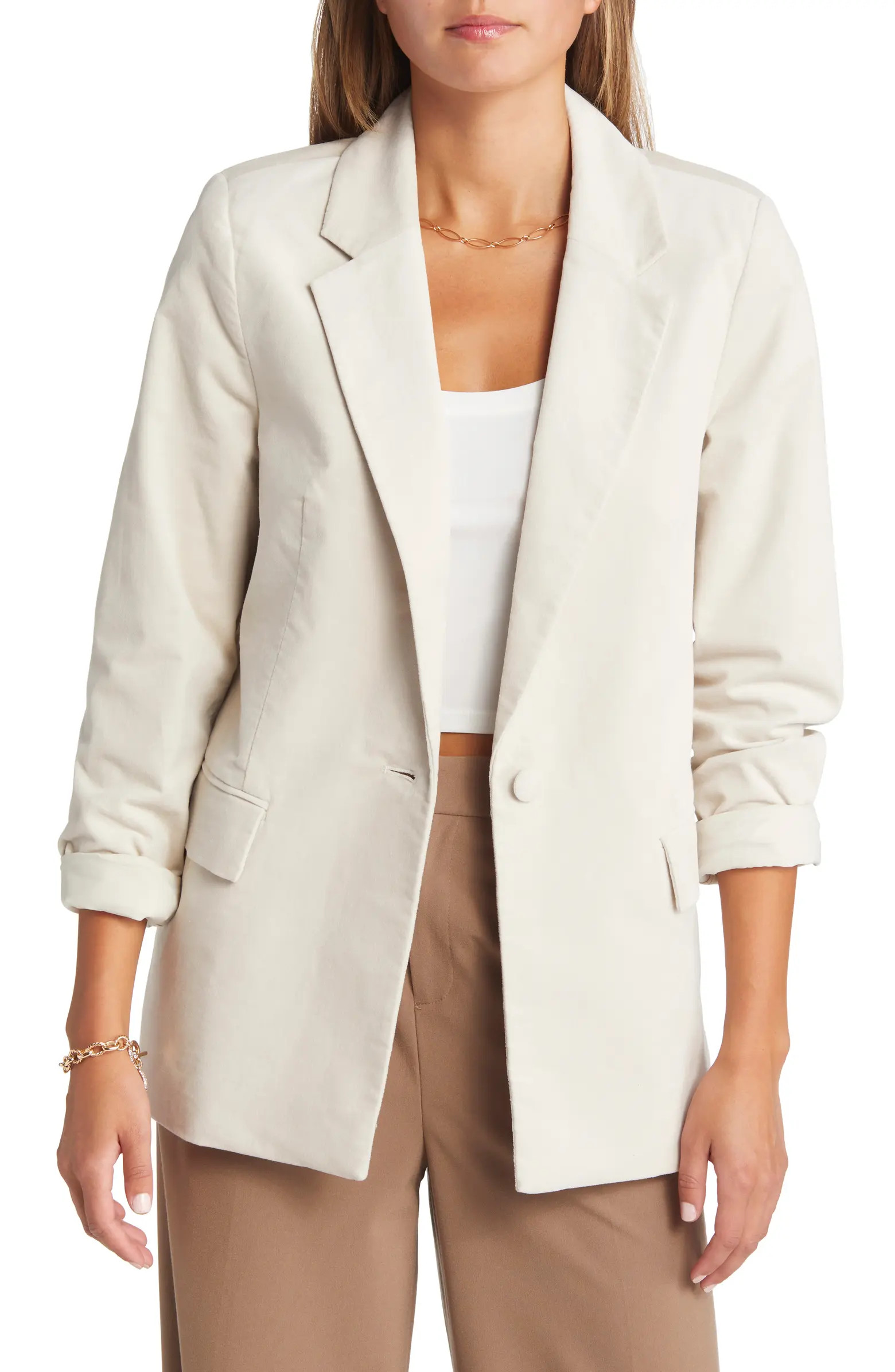 Relaxed Velvet Blazer | Nordstrom