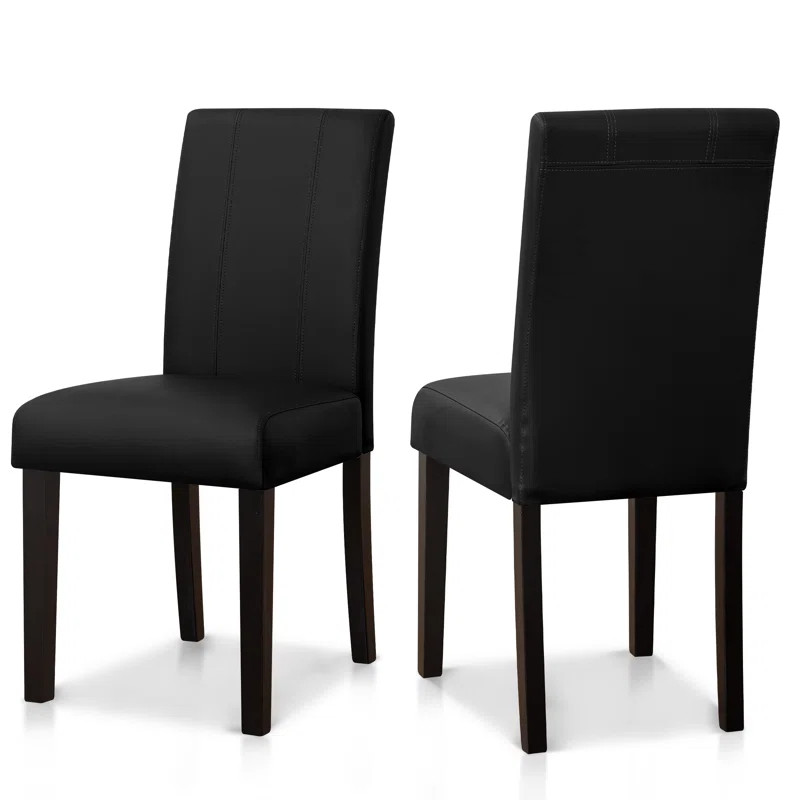 Anirvin Faux Leather Waterproof Upholstered Dining Chair | Wayfair North America