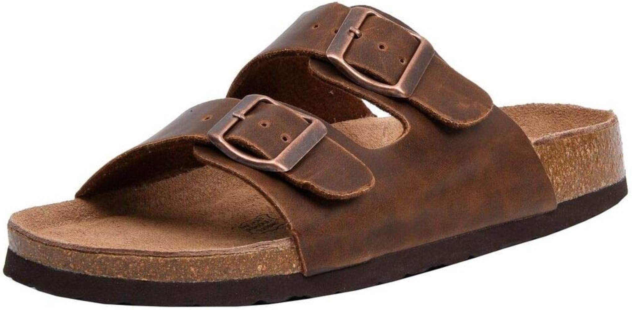 CUSHIONAIRE Women's Lane Cork Footbed Sandal with +Comfort | Amazon (US)