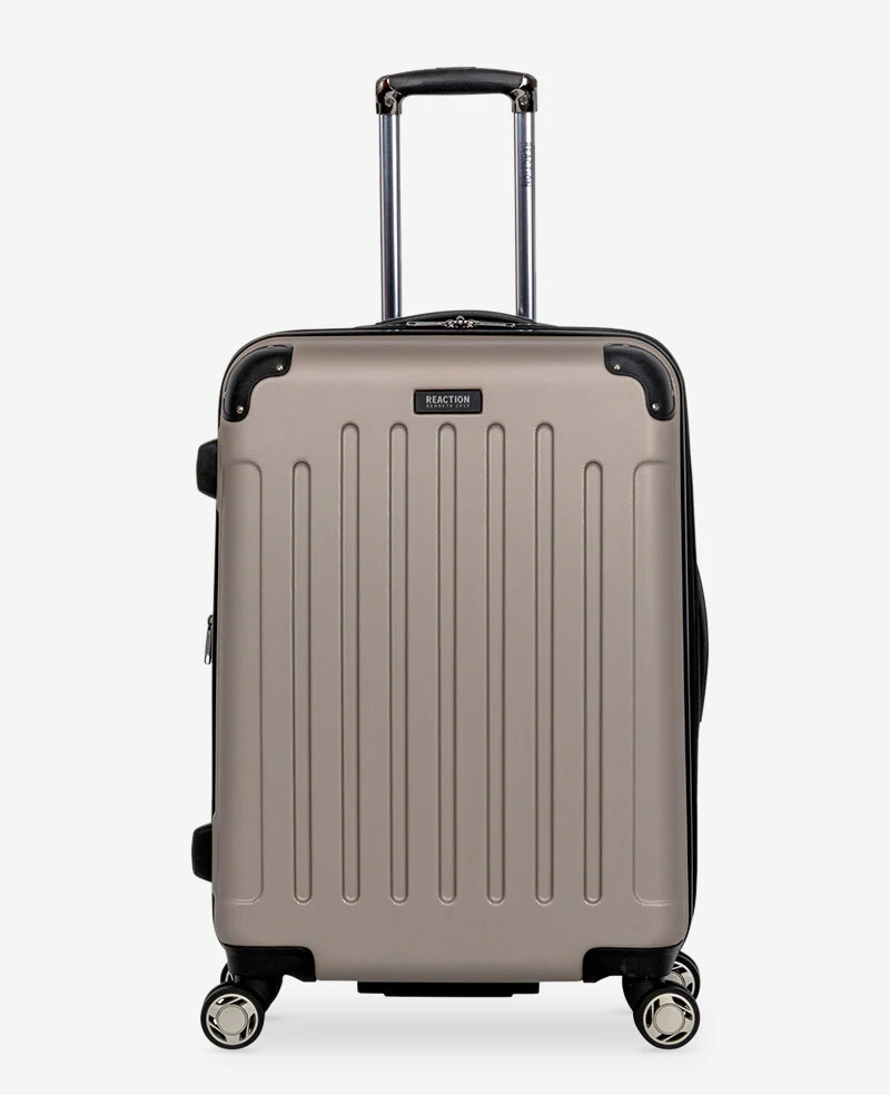 Kenneth Cole | Renegade Hard Side Expandable Suitcase in CHAMPAGNE, Size: MEDIUM CHECKED | Kenneth Cole