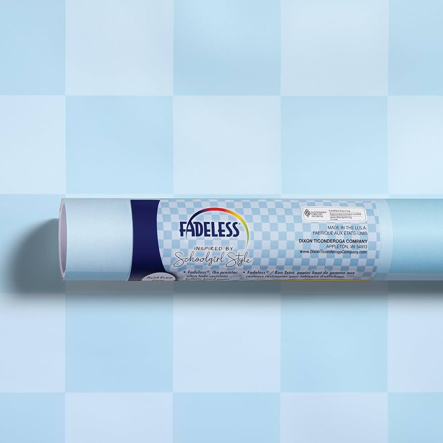 Fadeless Schoolgirl Style Bulletin Board Paper, Fade Resistant | Amazon (US)