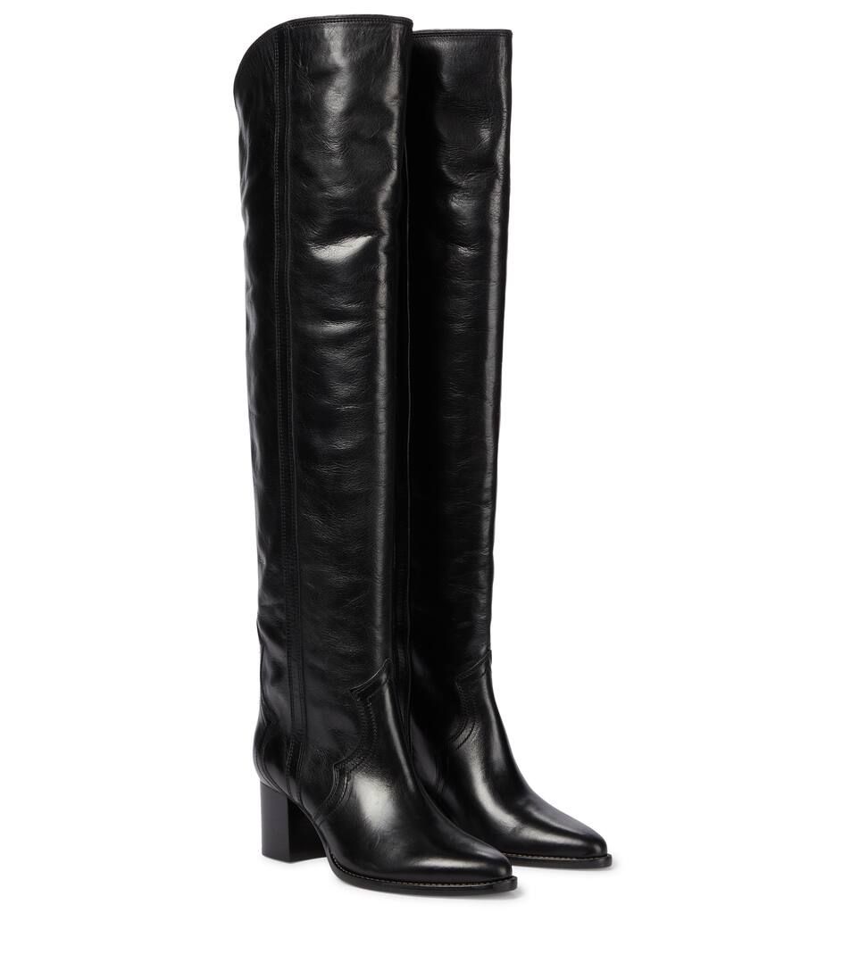 Remine over-the-knee leather boots | Mytheresa (US/CA)