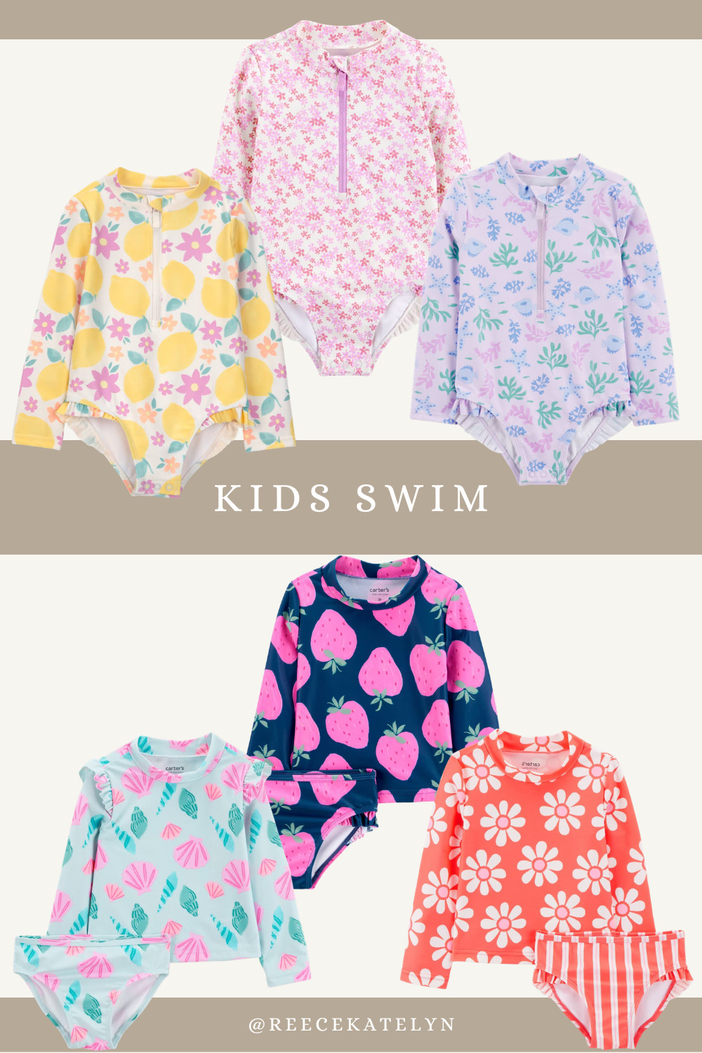 toddler girl swimwear from Target ☀️
sharing our favorite toddler rash guard sets + swimsuits (UPF 50, comfy & affordable)

these are perfect toddler girl swim outfits for summer, beach days & pool days 🤍

#toddlergirlswim #targetkids #targetfinds #toddlerstyle #momlife #ltkfamily #ltkunder50 

 