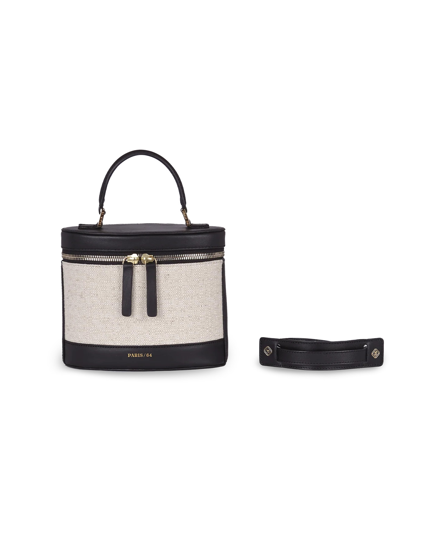 Prismatic Rafia & Black Bag by PARIS/64 | PARIS/64