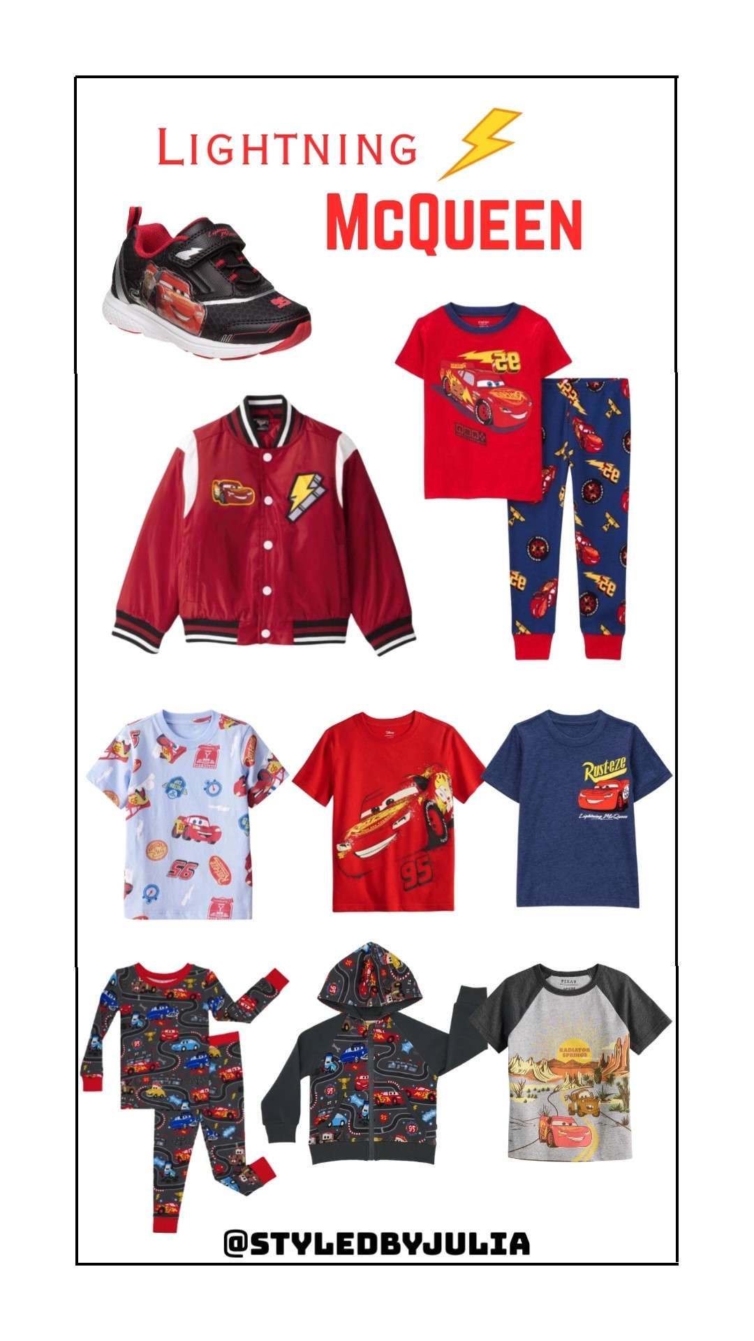 Lightning McQueen toddler clothing Disney cars back to school outfits boys clothes


If your little guy is anything like mine, he will love wearing these!! 🏁

#LTKKids #LTKFamily #LTKFindsUnder50